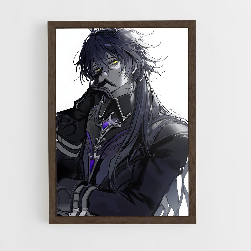 Poster Le Charme du Mystère – affiche Genshin impact (vue 5)